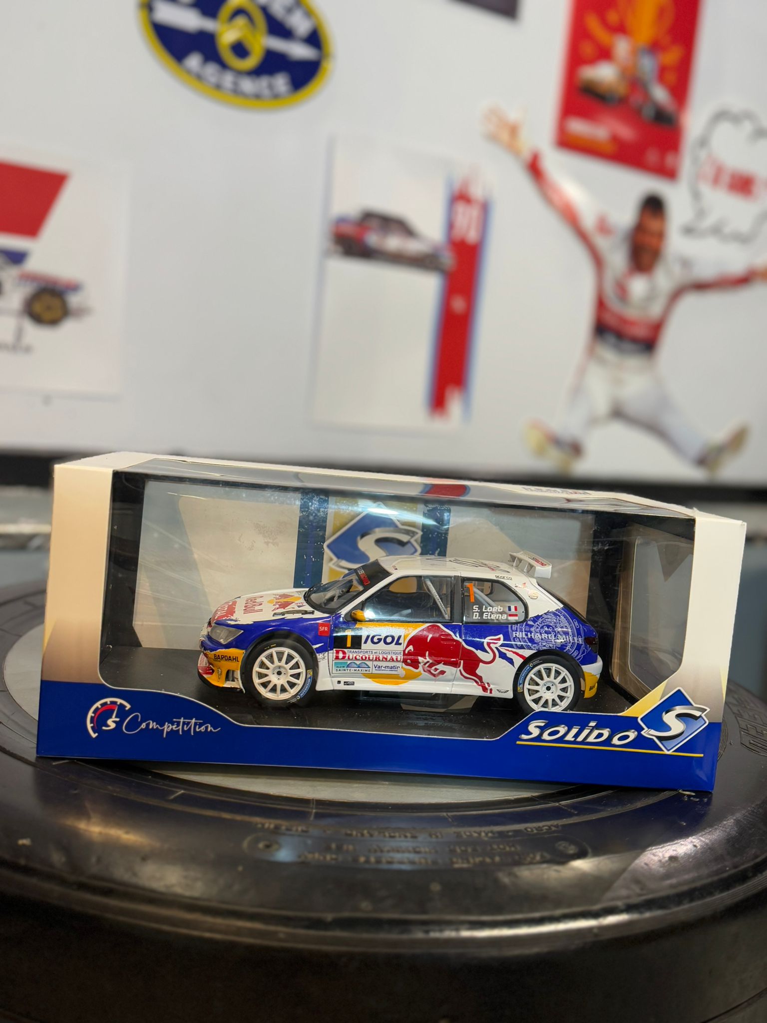 Miniature 1/18 - 306 maxi S.LOEB / D.ELENA